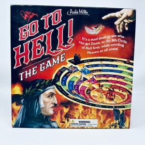 Go To Hell! The Game by Archie McPhee 2017 Board Game Complete Clean Adult Owned